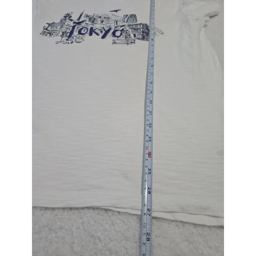 Banana Republic White Tokyo T-shirt Size L